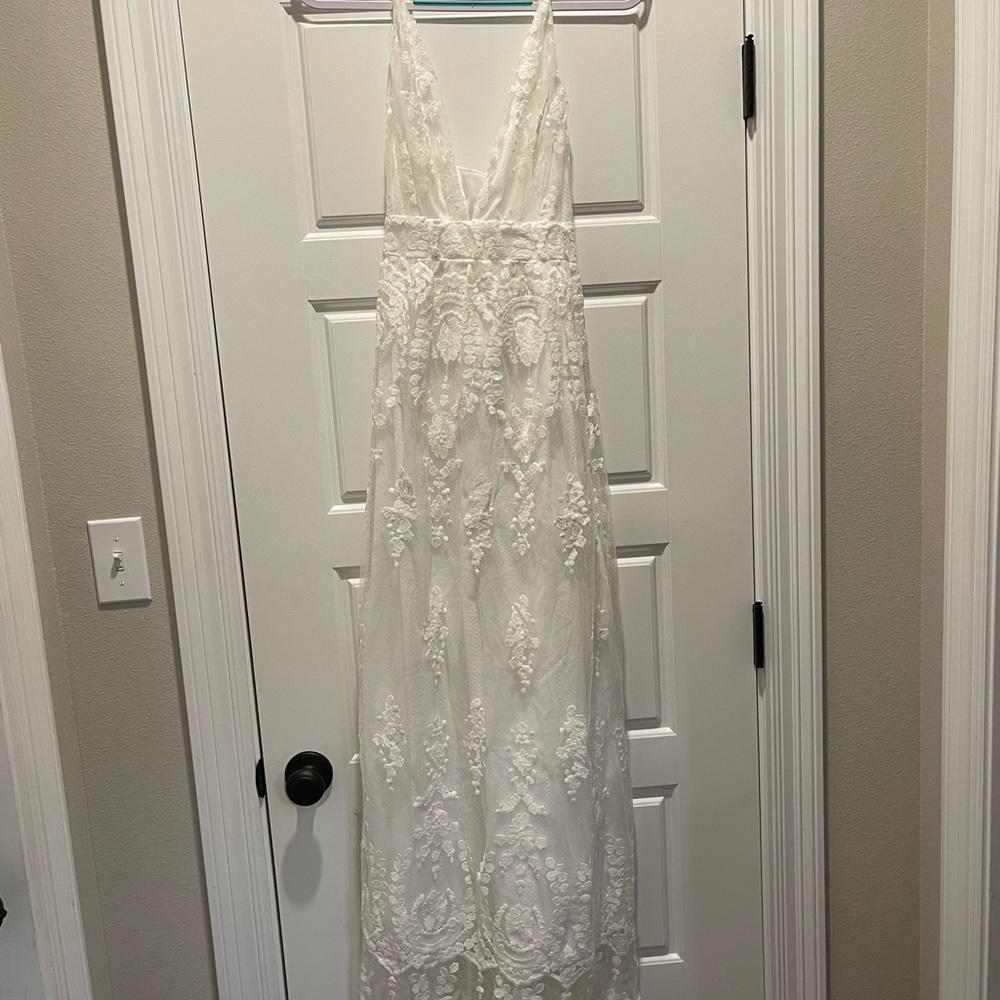 NWOT-XL White, Lace Dress